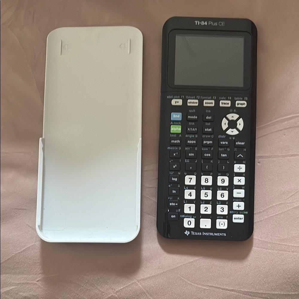 Texas Instruments Black and White Graphing Calculator